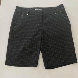 Women’s Callaway Golf Shorts Size 6 Logo Black White